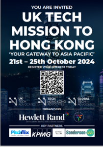 UK Tech Mission to Hong Kong – Organized by Tech West England Advocates (UK)