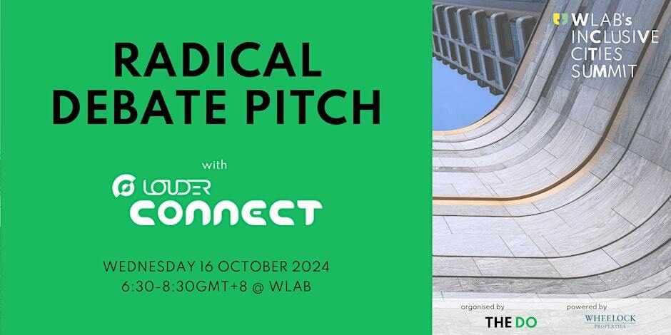 Radical Debate Pitch #WICS24