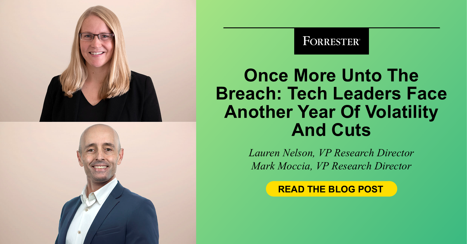 Once More Unto The Breach Tech Leaders Face Another Year Of Volatility