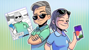 Samsung makes AI approachable, one comic strip at a time