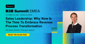 Sales Leadership: Why Now Is The Time To Embrace Revenue Process Transformation