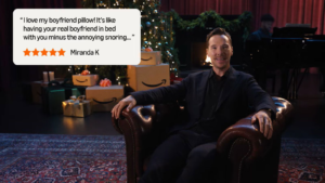 Amazon turns customer reviews into holiday theatre with Benedict Cumberbatch