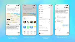 ChatGPT launches group chats for collaborative AI conversations