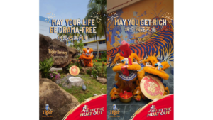 Tiger Beer unleashes first-ever lion dance troupe to spread CNY cheer across SG