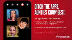 Singapore Tourism Board enlists celebrity “aunties” to match singles for a first date
