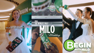Why MILO is taking brand love all the way to the wedding aisle