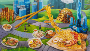 Want to slide down Hokkien mee? Maybank serves up interactive murals across SG
