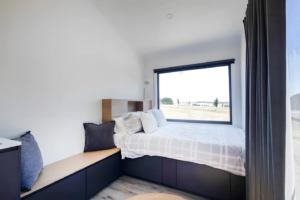 Two-person tiny house keeps things simple with single-level layout