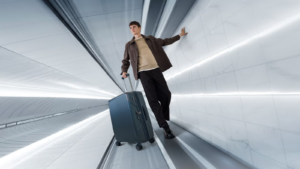 Can your luggage defy gravity? Samsonite tries to