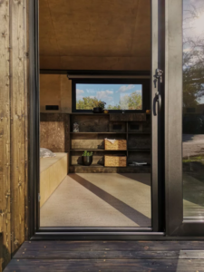 130-sq-ft tiny house maximizes space with multifunctional layout