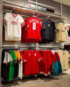 Liverpool FC touches down at Jewel Changi with new standalone retail store