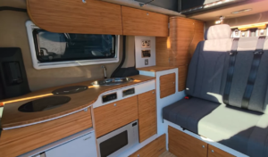 Kia Kingfisher camper van is a stylish, streamlined tiny RVing marvel