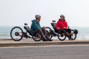 Chainless recumbent ICE trike scraps the links for pedal-by-wire tech