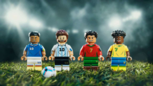 LEGO builds its own World Cup lineup of football heavyweights