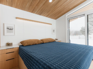 Spacious tiny house brings on the luxury for a family living small
