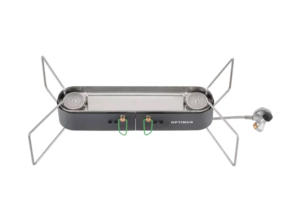Wildly slim dual-burner capsule stove brings more power to base camp