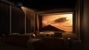 Dual-iris laser projector brings theater-level blacks to home cinema