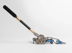 1.5-lb pocket winch manhandles loads over 1,000 x its weight