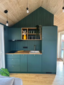 Extra-wide tiny house makes full-time small living comfortable