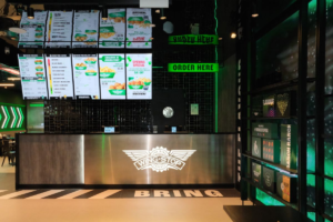 Wingstop turns its Jurong flagship into a neon-lit rave