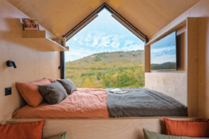 215-sq-ft tiny house goes big on comfort with hot tub and sauna