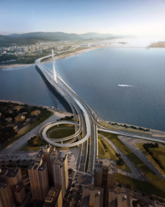 Taiwan officially opens the world's longest single-mast bridge