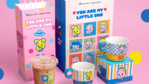 Luckin Coffee brews up blush-worthy romance with OSAMU GOODS
