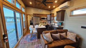 Apartment-like tiny house spreads out for spacious single floor living
