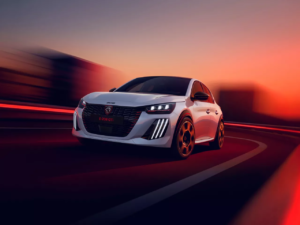 Peugeot recaptures retro spirit with first electric GTi hot-hatch