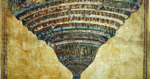 Dante's Hell was inspired by an asteroid impact