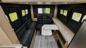 Airstream's cheapest camper van goes full chameleon with flex layout