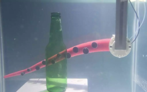 Octopus-like robo-arm thinks with its suckers to explore the ocean floor