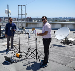 Small, flat, rooftop satellite antennas could replace big, bulky, costly dishes