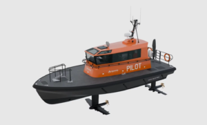 World's first 100% electric hydrofoil pilot boat hits the water